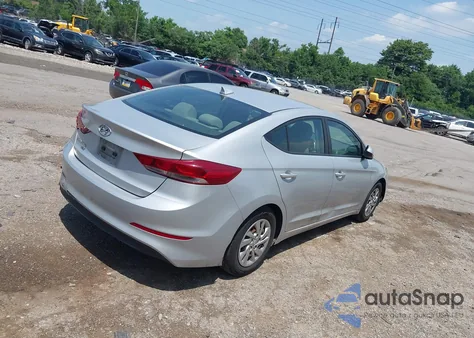 2017 Hyundai Elantra Se z USA, uszkodzony, nr VIN KMHD74LFXHU325792